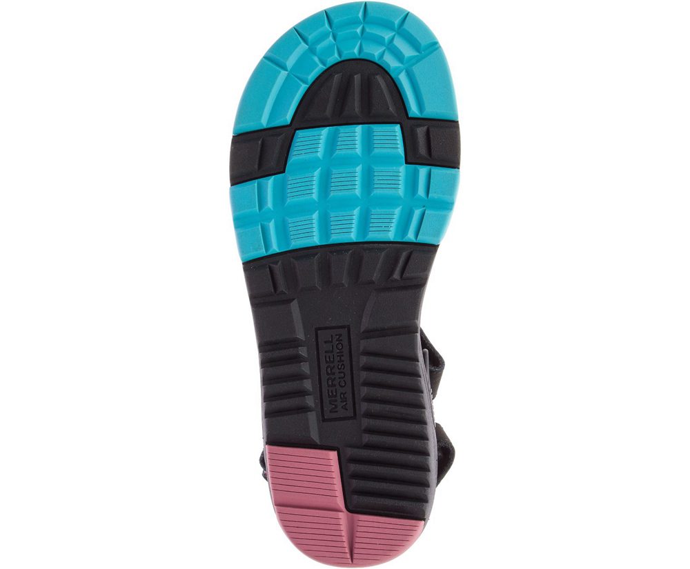Merrell Sandals Black - Belize Convertible - Mens 09SKBXIJU